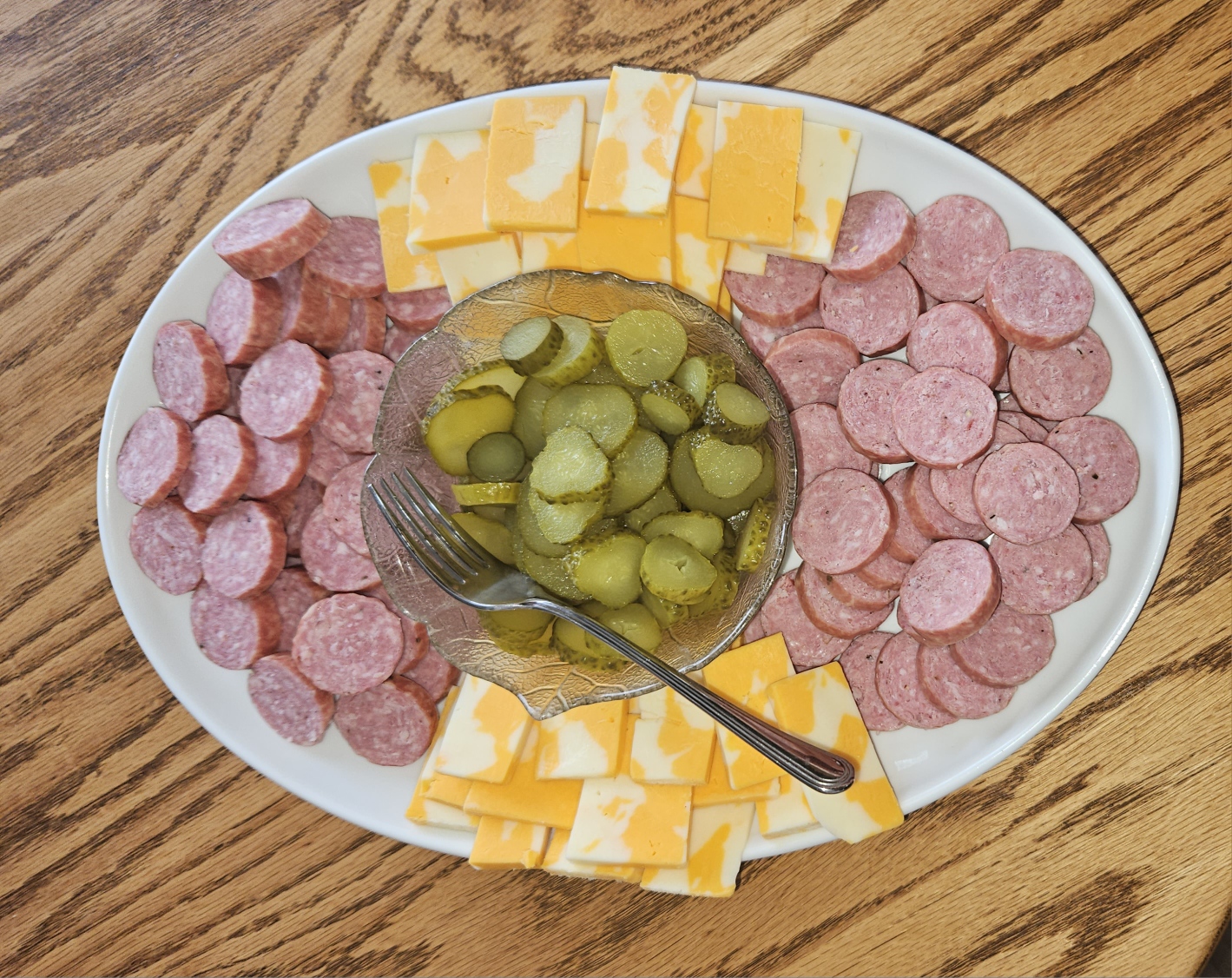 Garlic Ham and Garlic Sausage